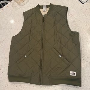 North Face quilted vest